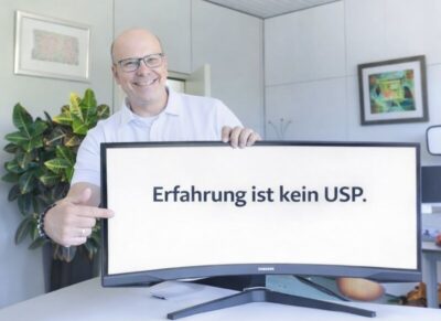 Erfahrung ist kein USP